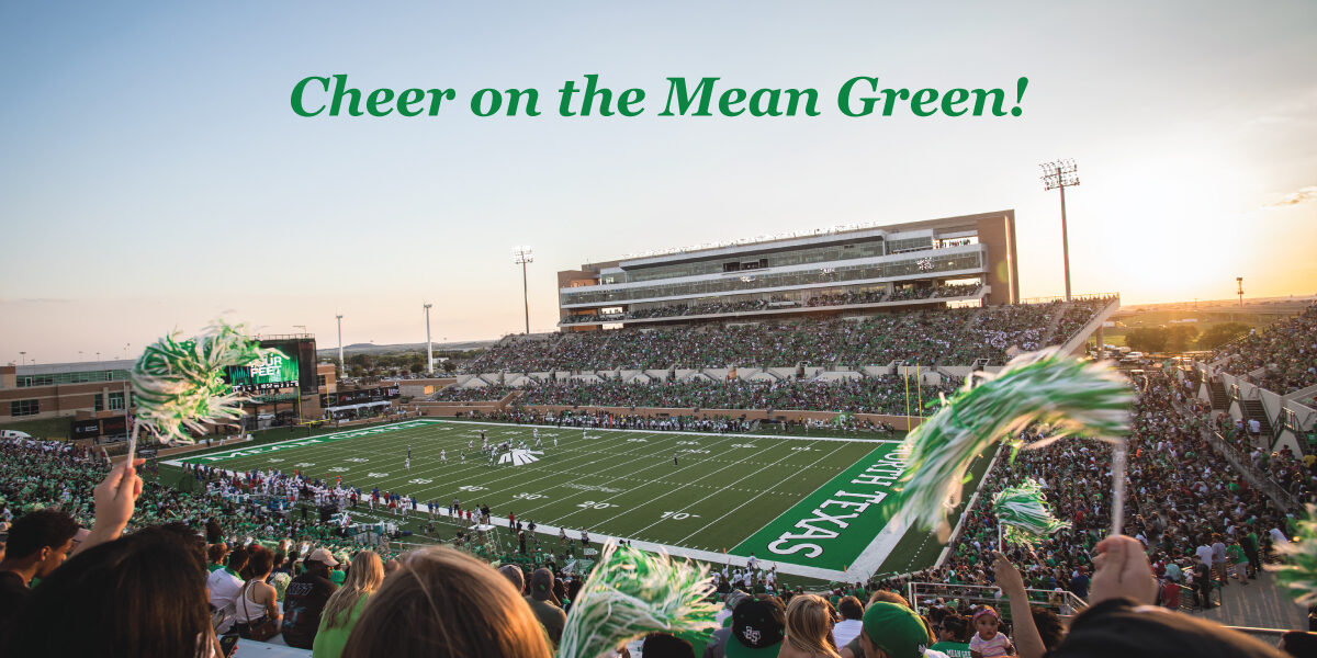 Cheer on the Mean Green!